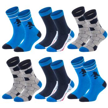 6 Paar TippTexx 24 Kinder Socken Soccer